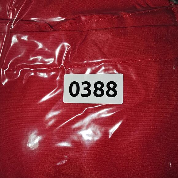 US Polo Assn Men's Red Puffer Vest Y2K Zip Up Men's Size Small PTP 22 Length26 - Picture 9 of 9